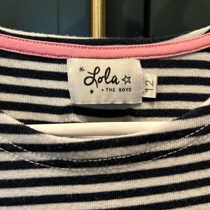 Lola + the boys dress in size 12!
